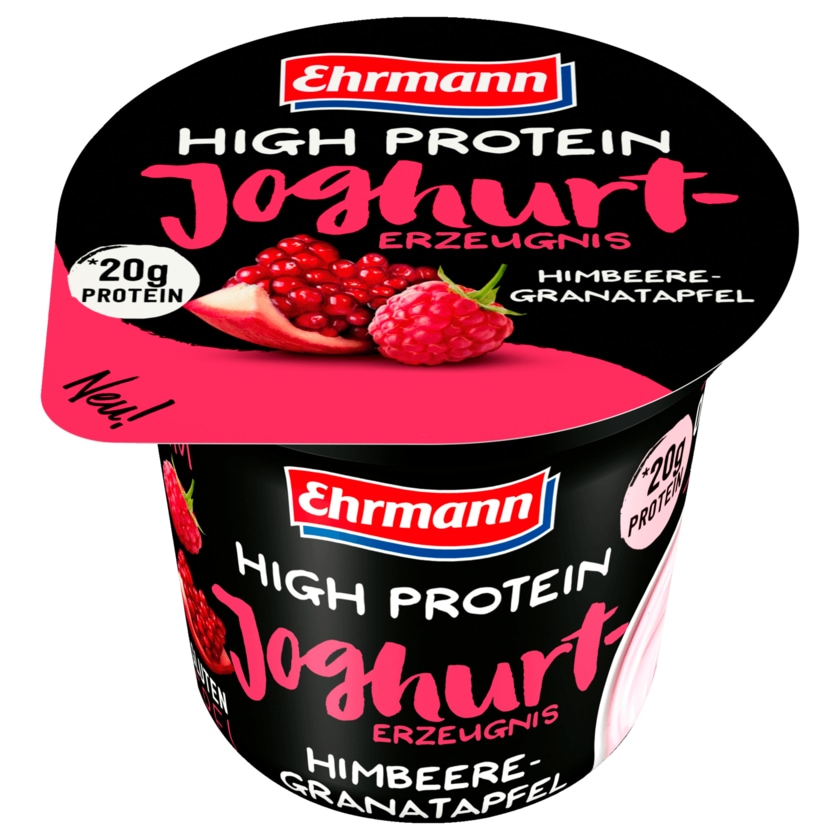 Ehrmann High Protein Joghurt Himbeere-Granatapfel 200g